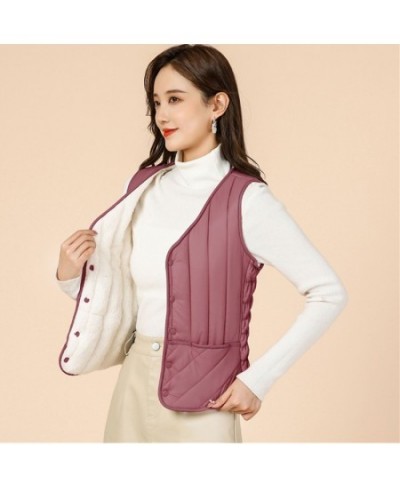 S-5XL Short Parker Vest Womens Sleeveless Inner Autumn Winter Cotton Waistcoat Jacket Female Casual Warm Coat Ladies 2035 $38...