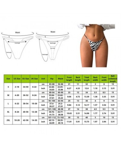 Cotton G String Women Panties Sexy Briefs Thong Low Waist T-back Beach Bikini Underwear Seamless Plus Size Female Lingerie $1...