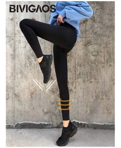 New Women Sharkskin Black Leggings Thin Workout Stretch Sexy Fitness Leggings Skinny Legs Slimming Sport Leggings $31.37 - Bo...