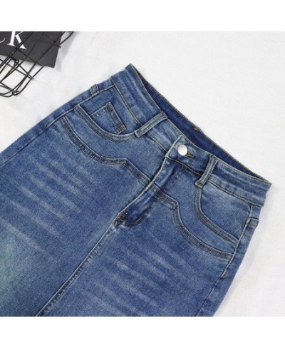 Spring Summer Long Skirts For Women Blue Casual Skirts Female Fashion 2023 High Waist Straight Split Denim Skirt Streetwear $...