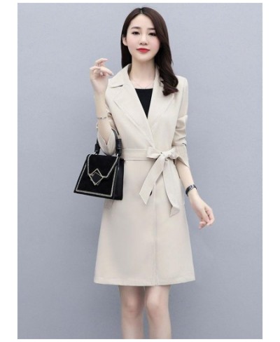 New Fashion Korean Style Loose Trench Casual All-match Coat $51.47 - Jackets & Coats