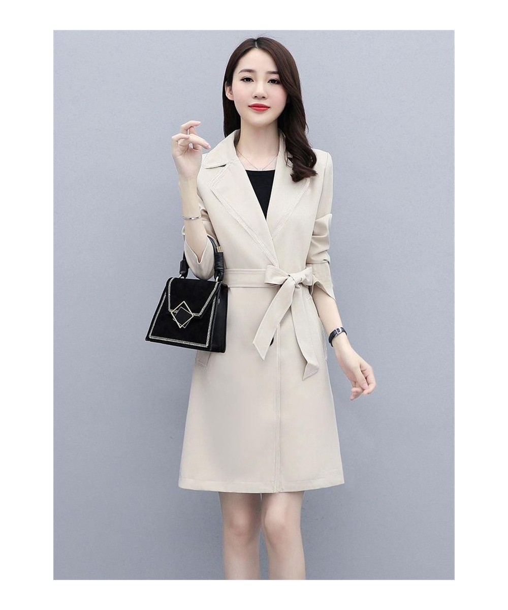 New Fashion Korean Style Loose Trench Casual All-match Coat $51.47 - Jackets & Coats