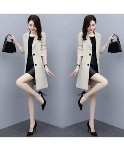 New Fashion Korean Style Loose Trench Casual All-match Coat $51.47 - Jackets & Coats