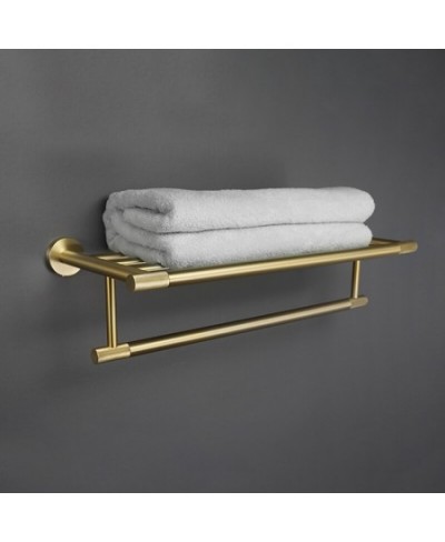 Golden Towel Rack Towel Bar Ring Brushed Gold Hardware Set Robe Coat Hook Toilet Tissue Paper Holder Bathroom Accessories Kit...