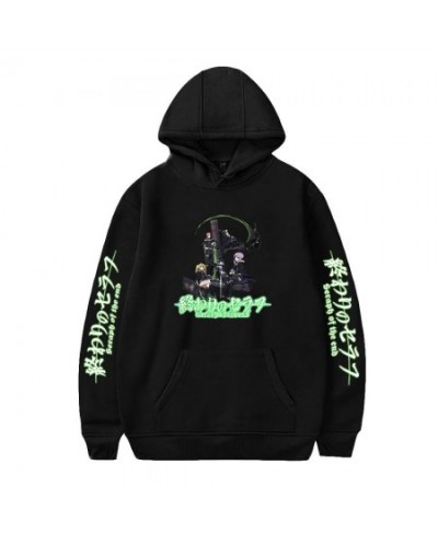 2023 New Printed Logo seraph of the end Hot blood animation Hoodies Sweatshirt Casual Streetwear Adult Kids Harajuku Clothes ...