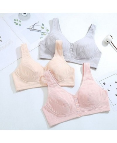 Women Sexy Cotton Bra Soft Plus Size Full Cup Wireless Comfortable Female Everyday Underwear Padded Lingerie Push Up $22.08 -...