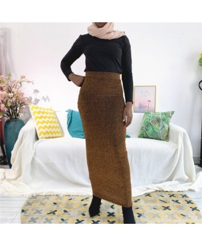 Stretch One Step Half Skirt Multicolor Middle East Wrap Ankle Hip Skirt Dubai Muslim Woman Dress Moroccan Caftan Luxury 2022 ...