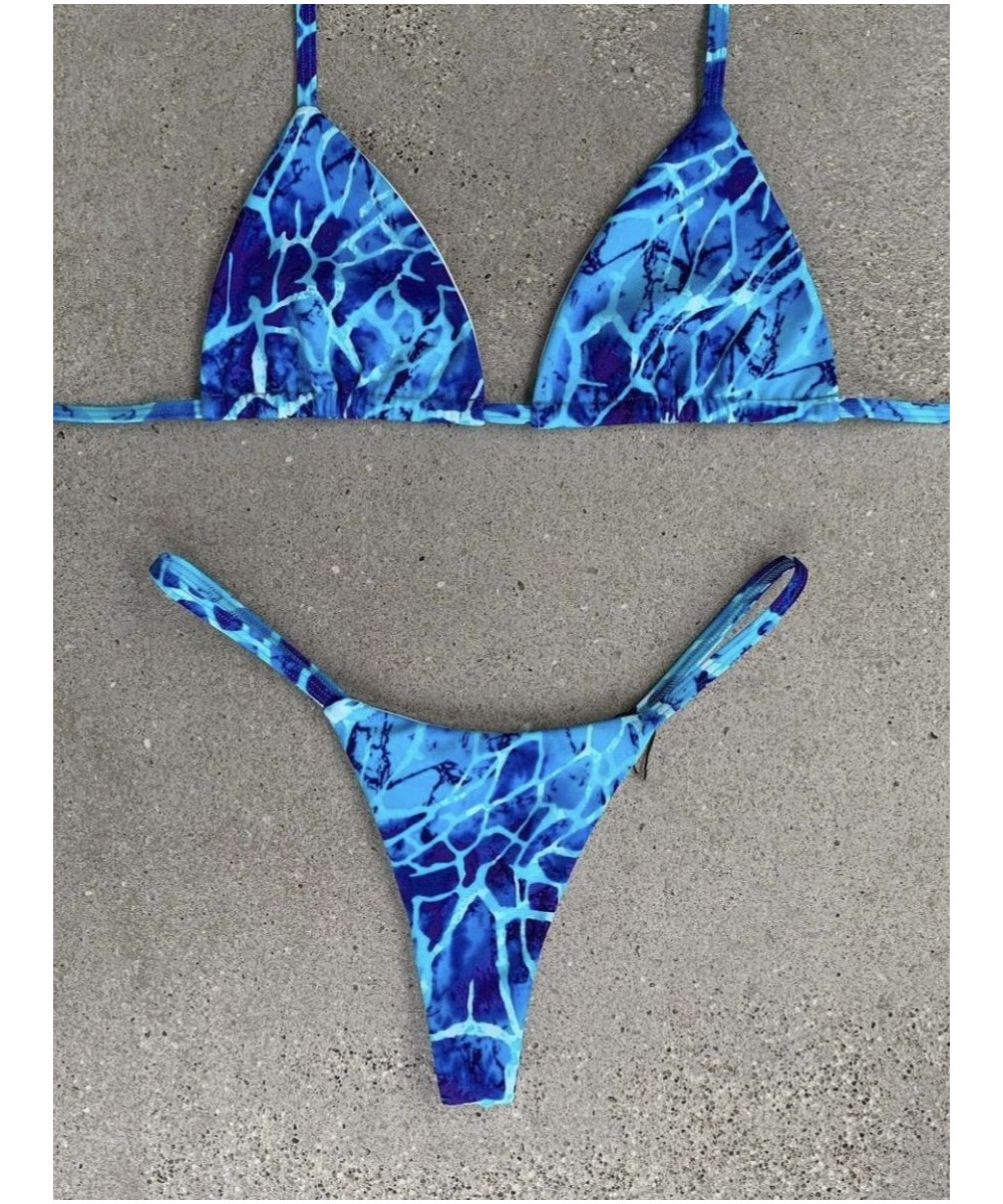 Sexy Bikini 2023 Christmas Print Swimsuit Swimwear String Bikini Set Bathing Suit Women Biquini Thong Bikinis Beachwear $24.3...