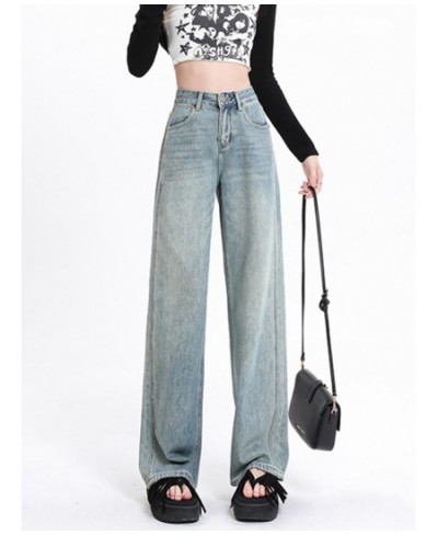 Baggy Jeans Women Vintage High Waisted Denim Pants Full Length Wide Leg Loose Trousers Streetwear Jeans 2023 New Straight Y2K...