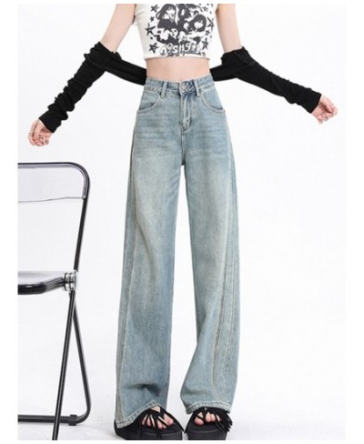 Baggy Jeans Women Vintage High Waisted Denim Pants Full Length Wide Leg Loose Trousers Streetwear Jeans 2023 New Straight Y2K...