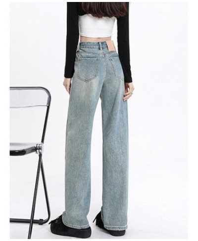 Baggy Jeans Women Vintage High Waisted Denim Pants Full Length Wide Leg Loose Trousers Streetwear Jeans 2023 New Straight Y2K...