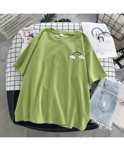 Plus Size 6XL 150kg Women T Shirts Short Sleeve O Neck Large korean Kawaii T Shirt Women Funny T-Shirts Large Tops Female Tee...