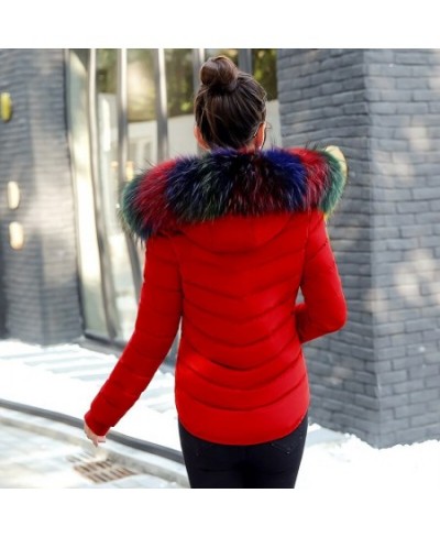 parka women Fashion Women's down jacket Coats women's winter jacket Outerwear female jacket Multi-color Artificial fur collar...