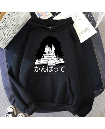 Aizawa Hoodie Women Funny Cartoon Graphic Boku No Hero Academia Hoody My Hero Academia Hoodies Unisex Manga Hoody Cat $38.77 ...