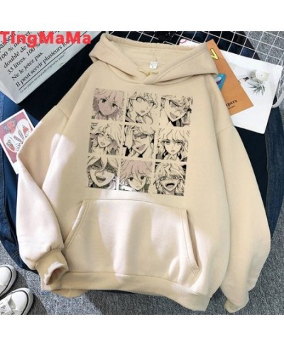 Danganronpa Nagito Komaeda Ouma Kokichi hoodies male anime Ulzzang male clothing graphic printed $27.42 - Hoodies & Sweatshirts