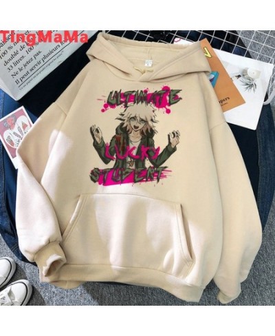 Danganronpa Nagito Komaeda Ouma Kokichi hoodies male anime Ulzzang male clothing graphic printed $27.42 - Hoodies & Sweatshirts