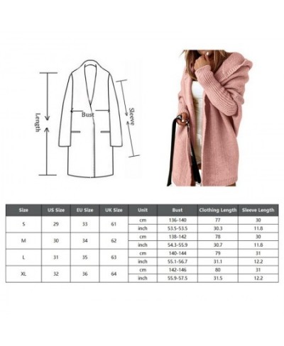 2022 New Women Autumn Winter Fashion Long Cardigan Harajuku Loose Hoodies Knitted Sweater Women Casual Solid Color Jacket Coa...