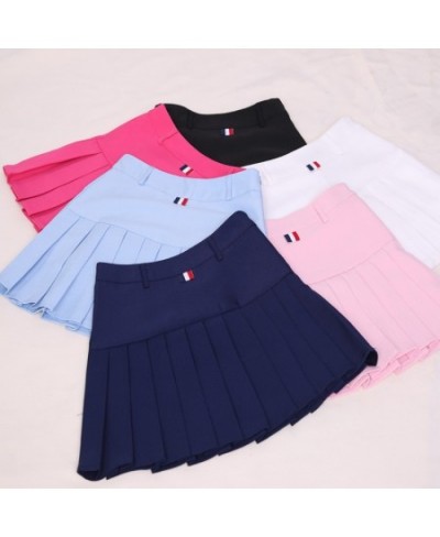 Summer Korean version AA college style suit li pleated skirt show thin high waist skirt short skirt safety pants skirt woman ...