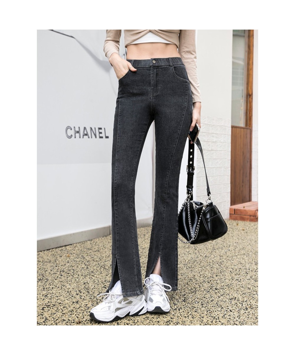 Oversized Micro Flared Vintage Streetwear Pants Women's High Waisted Jeans Denim Joggers Women Women Jeans Cargo Pants Women ...