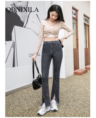 Oversized Micro Flared Vintage Streetwear Pants Women's High Waisted Jeans Denim Joggers Women Women Jeans Cargo Pants Women ...