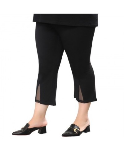 Plus Size Bottoms Women Clothing Pants Cropped Trousers Oversized 5XL 7XL Streetwear Pantalones De Mujer Short Casuais Free $...