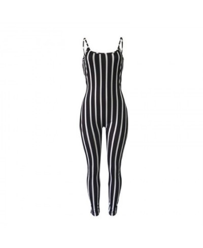 Women Playsuit Party Jumpsuit Romper Long Trousers Pants Clubwear Sexy Striped Jumpsuit For Female Fashion Clothes 2023 $32.0...