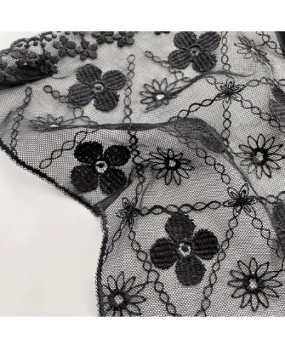 Women Summer Clip-On Floral Lace Mock Camisole Bra Insert Secret Cleavage Cover Overlay Panel Vest Wrapped Chest Bandeau $15....