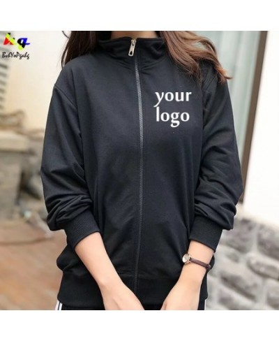 Sweatshirt customization/design logo zipper hoodie men's and women's spring and autumn casual long-sleeved team jacket tops $...