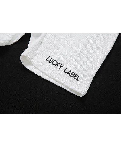 Summer Knit Rib Lucky Label Fitness Playsuit Sexy Spaghetti Strap White Black Grey Biker Shorts Bodycon Rompers Womens Jumpsu...