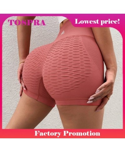 Peach Buttocks Hip Lift Yoga Shorts High Waist Fitness Sports Wear For Women Breathable Push Up Leggings Gym Running Yoga $14...