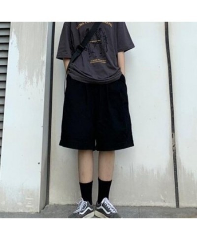 Cargo Shorts Women Baggy Wide Leg Unisex Knee-length Summer All-match Streetwear Casual Hipster Ropa Clothing Mujer College $...