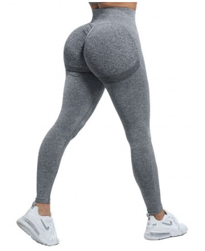 Women Fitness Leggings High Waist Seamless Sports Leggings Gym Push Up Booty Skinny Legging Feamle $27.25 - Bottoms