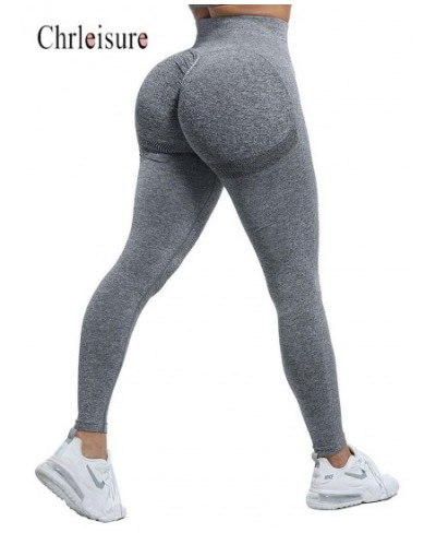 Women Fitness Leggings High Waist Seamless Sports Leggings Gym Push Up Booty Skinny Legging Feamle $27.25 - Bottoms