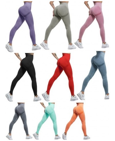 Women Fitness Leggings High Waist Seamless Sports Leggings Gym Push Up Booty Skinny Legging Feamle $27.25 - Bottoms