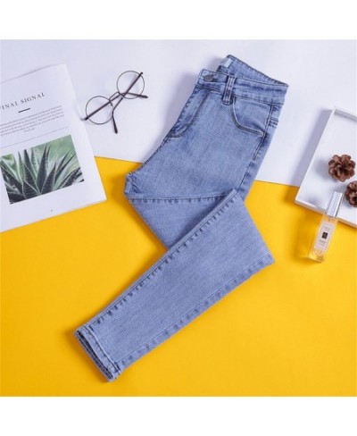 Skinny Pencil Jeans women pants Vintage High Waist Women Slim Stretch Denim Pants Tight Trousers 2023 Women's Pants $38.37 - ...