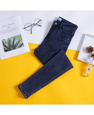 Skinny Pencil Jeans women pants Vintage High Waist Women Slim Stretch Denim Pants Tight Trousers 2023 Women's Pants $38.37 - ...