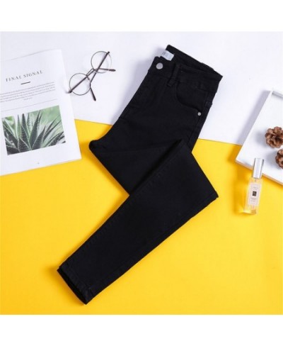 Skinny Pencil Jeans women pants Vintage High Waist Women Slim Stretch Denim Pants Tight Trousers 2023 Women's Pants $38.37 - ...