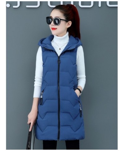 Female winter 2022 new jacket studets cultivate one's morality show thin down cotton vest vest in the waistcoat long coat 808...