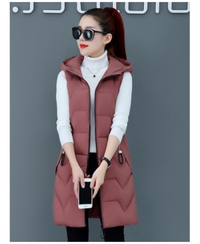 Female winter 2022 new jacket studets cultivate one's morality show thin down cotton vest vest in the waistcoat long coat 808...