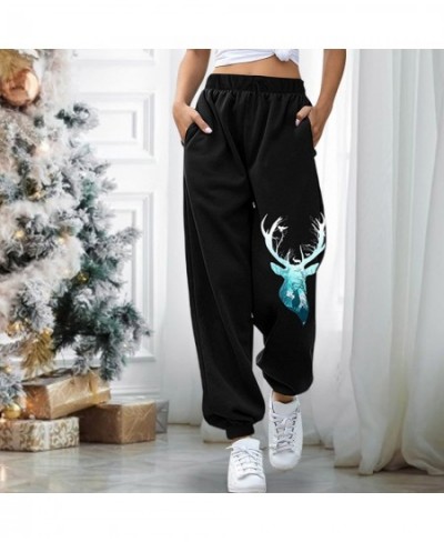 Women Sweatpants Harajuku Cartoon Printed Sports Leisure Wide Leg Pants Drawstring Pants Jogger 2022 Spring Autumn Cargo Pant...