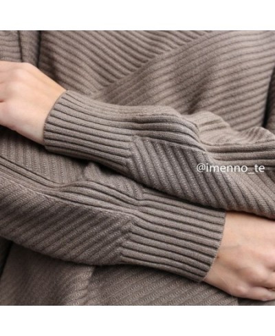 Fashion Loose Casual Women Pullover Sweater Autumn Winter Warm Knit O-Neck Female Jumper Top $55.38 - Sweaters