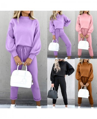 Autumn Two Piece Set Tracksuit Women Velvet Oversized Sweatshirts Mujer Suit female Casual Femme Suit спортивный костюм женск...