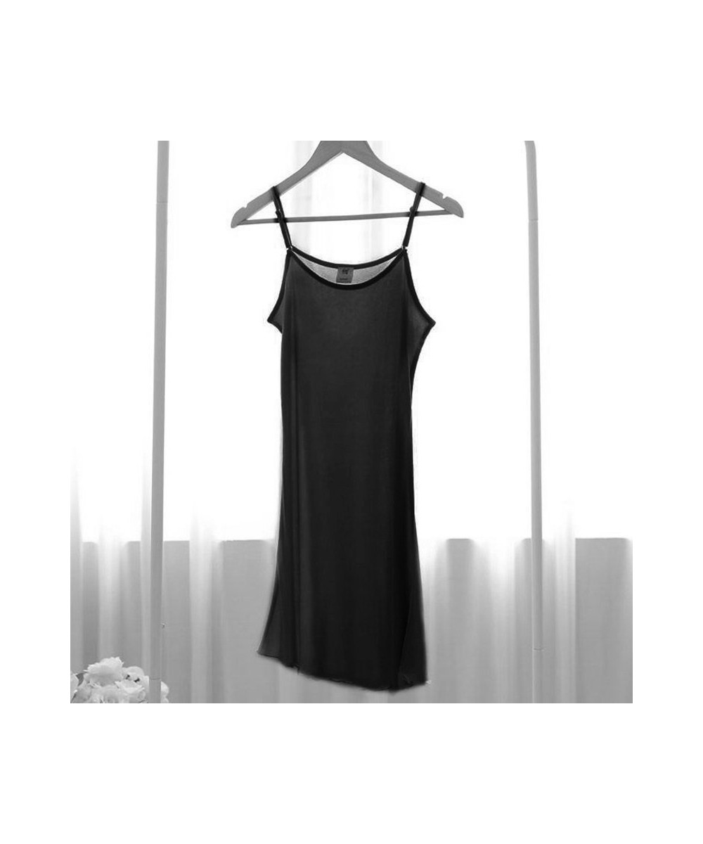 OR-62 Women mulberry silk sleeveless camisole nightdress nightgown petticoat full slips underdress 4 colors. $39.69 - Underwear