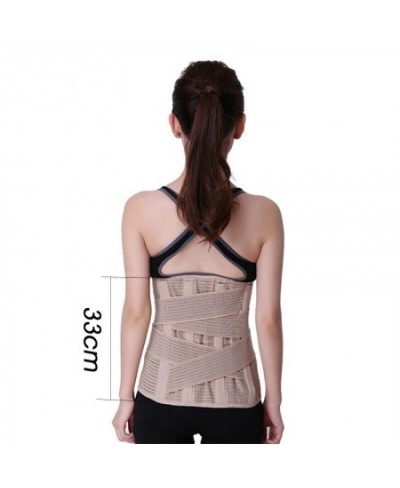 Widened Waist Support Belt Medical Lower Back Support Belt Men Women Spine Lumbar Support Corset Orthopedic Back Support Brac...