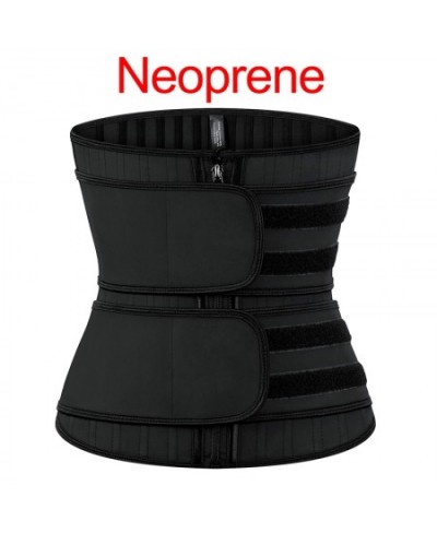 25 Steel Bone Waist Trainer Latex Removable Body Shaper with 2 Strap Zipper and Hook Modeling Strap Tummy Control Belt $68.86...