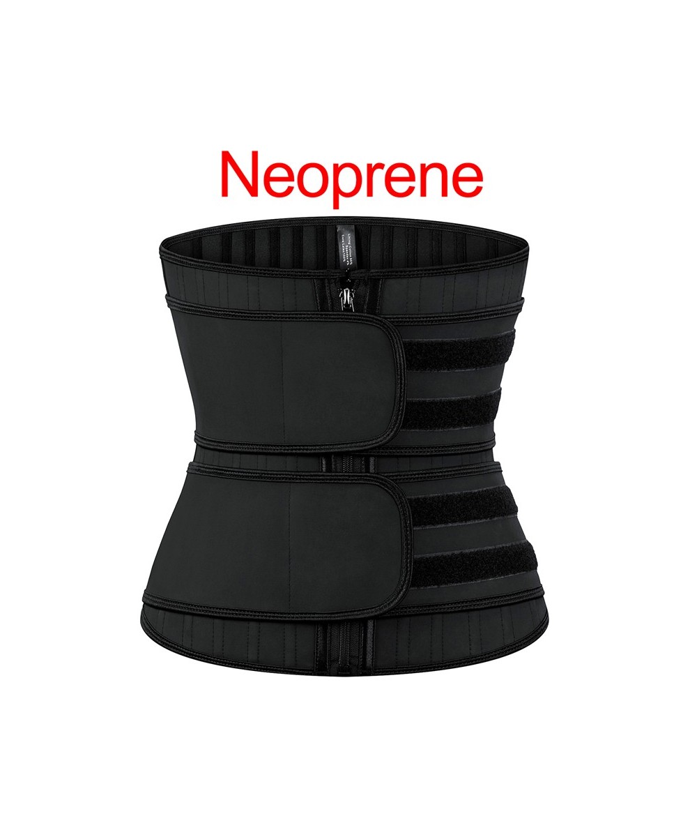 25 Steel Bone Waist Trainer Latex Removable Body Shaper with 2 Strap Zipper and Hook Modeling Strap Tummy Control Belt $68.86...