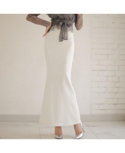 new Mermaid Skirt Women Sexy Fishtail Slim Floor-Length Vintage Long Skirts $52.30 - Skirts