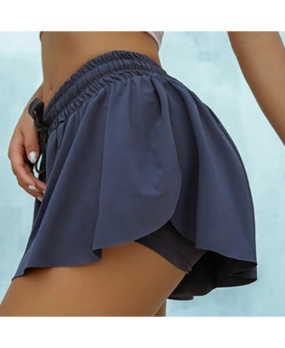 Quick-drying Shorts High Waist Women's Slim Fitness Stretch Breathable Sports Shorts Solid Color Comfortable Women's Shorts $...