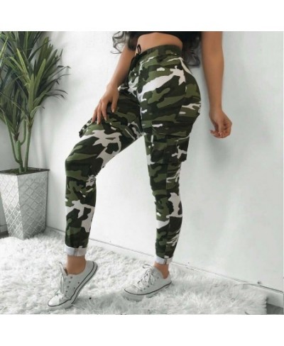 Women Camouflage Long Pants Camo Cargo Trousers Casual Summer Pants Military Army Combat Sports Fashion Clothes $31.14 - Pant...