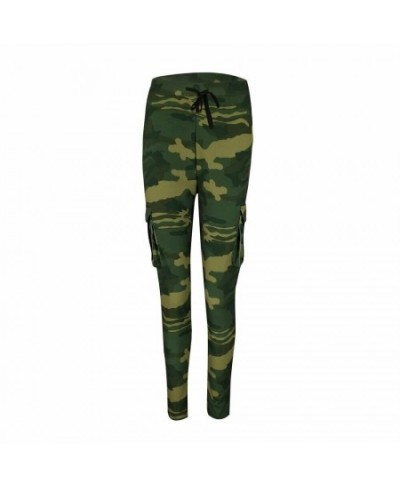 Women Camouflage Long Pants Camo Cargo Trousers Casual Summer Pants Military Army Combat Sports Fashion Clothes $31.14 - Pant...